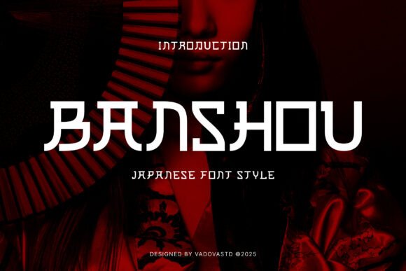 Banshou: Bold Typography for Modern Cultural Projects