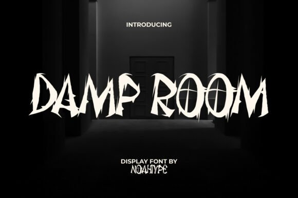 Damp Room: A Typeface That Thrives on Dark, Horror Energy