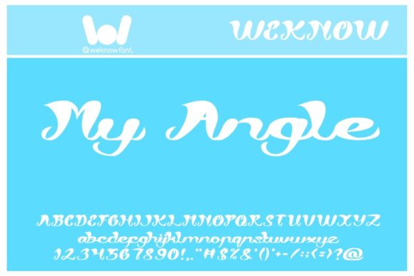 Discover My Angle: A Modern Display Typeface