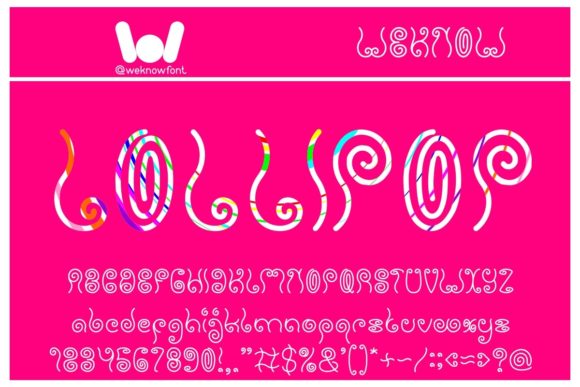 Lollipop: The Chic Display Font for Bold Designs