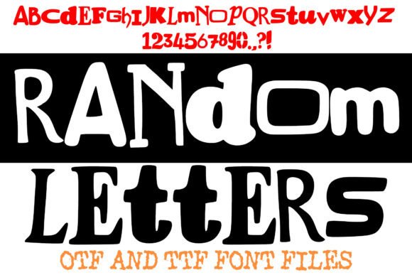 Random Letters Font: Unleash Unexpected Creative Chaos