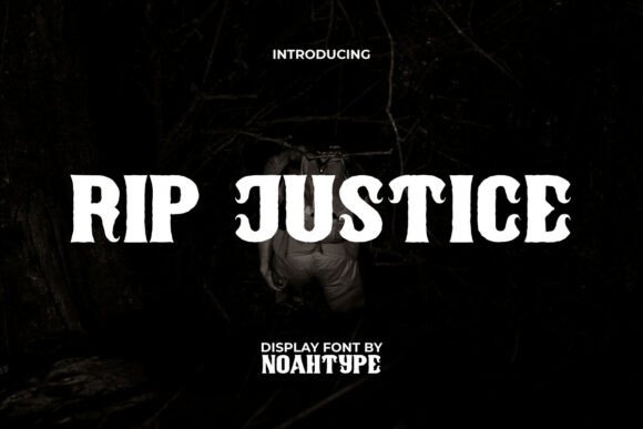 Rip Justice: A Bold Horror Font for Creative Projects