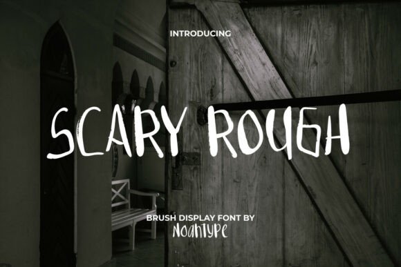 Scary Rough: A Brush Font for Bold, Edgy Designs