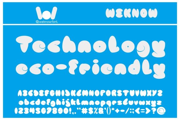 Technology: A Modern Display Font for Creative Brands