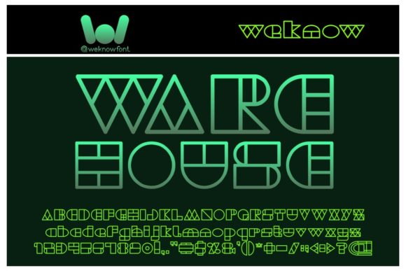 Warehouse Project: A Modern Typeface for Bold Design